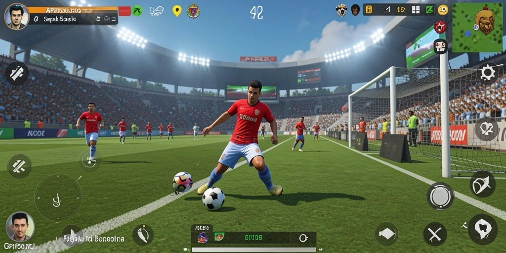Tampilan menarik dari gameplay API5000 yang seru dan kompetitif.