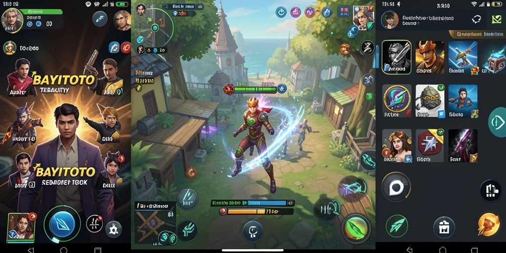 Screenshot utama BAYITOTO menampilkan antarmuka aplikasi Utility yang user-friendly.