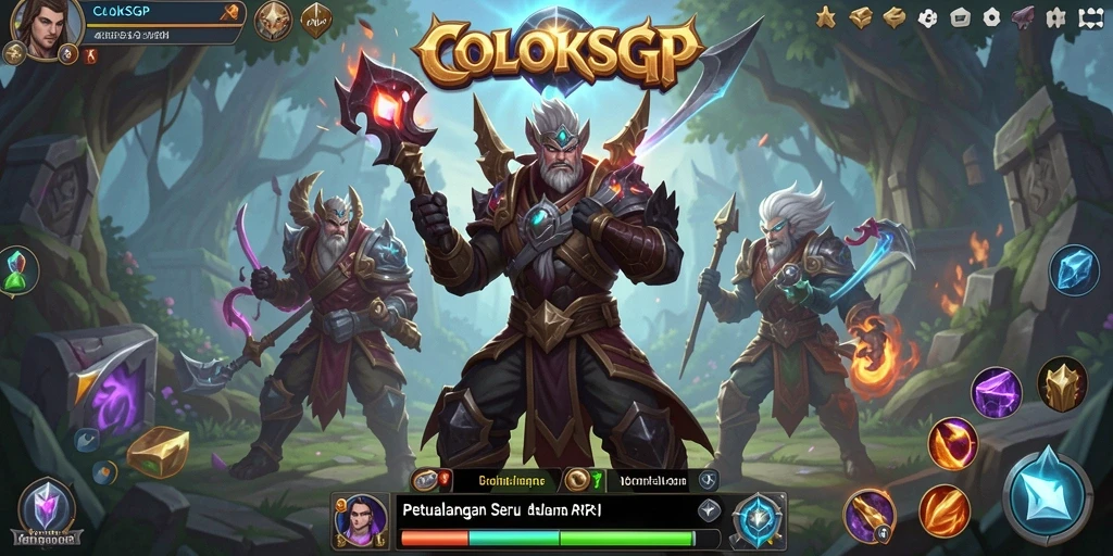 Tampilan gameplay menegangkan dari COLOKSGP yang penuh aksi.