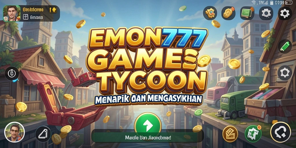 Tampilan gameplay menarik dari EMON777 yang menantang.