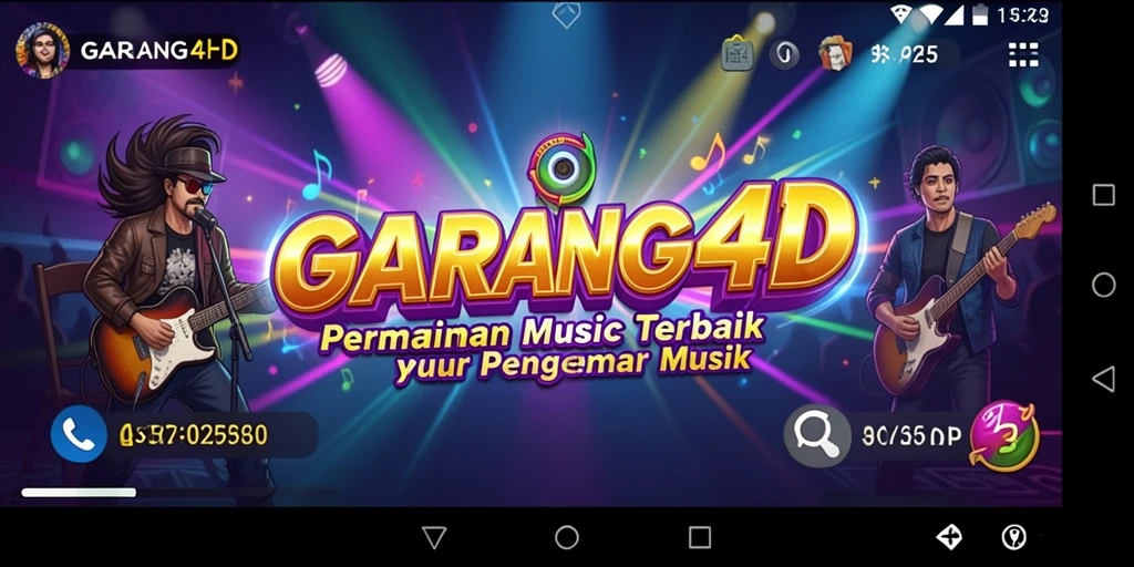 Tampilan gameplay GARANG4D yang menarik dengan berbagai pilihan lagu.