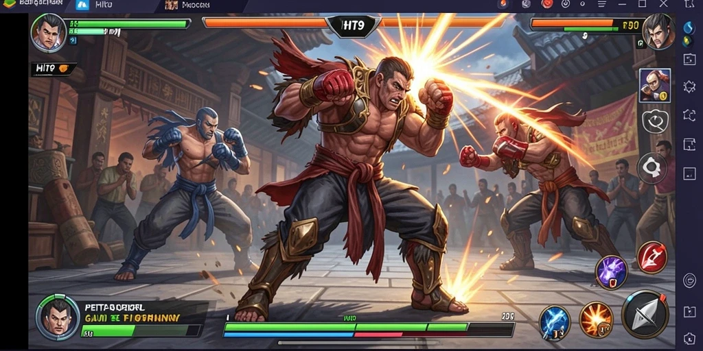 Tampilan seru dari gameplay <strong>HIT9</strong> yang penuh aksi dan pertarungan intens.