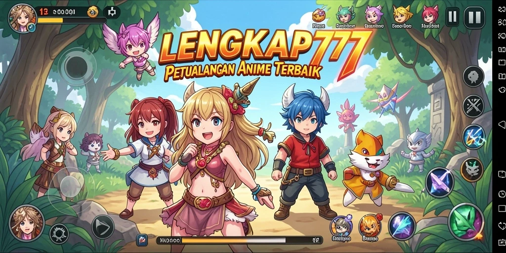 Gameplay LENGKAP777 dengan karakter anime yang mendebarkan.