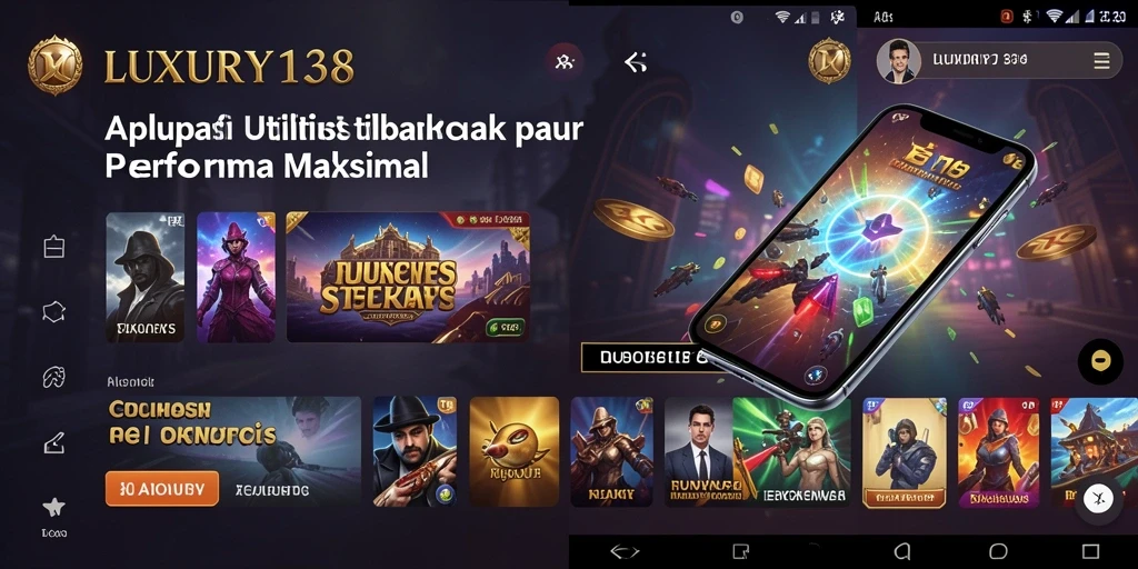 Tampilan antarmuka LUXURY138 yang intuitif dan ramah pengguna.
