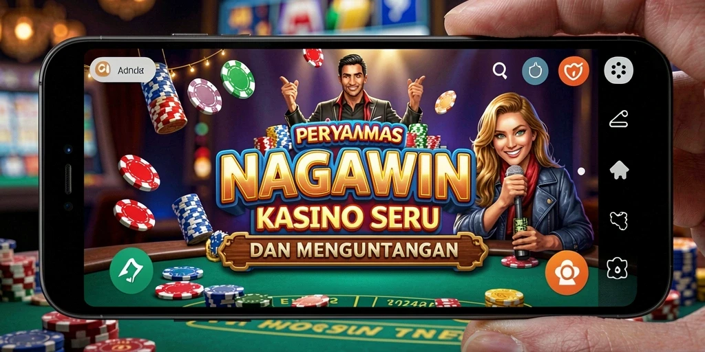 Tampilan gameplay seru di NAGAWIN dengan grafik yang memukau.