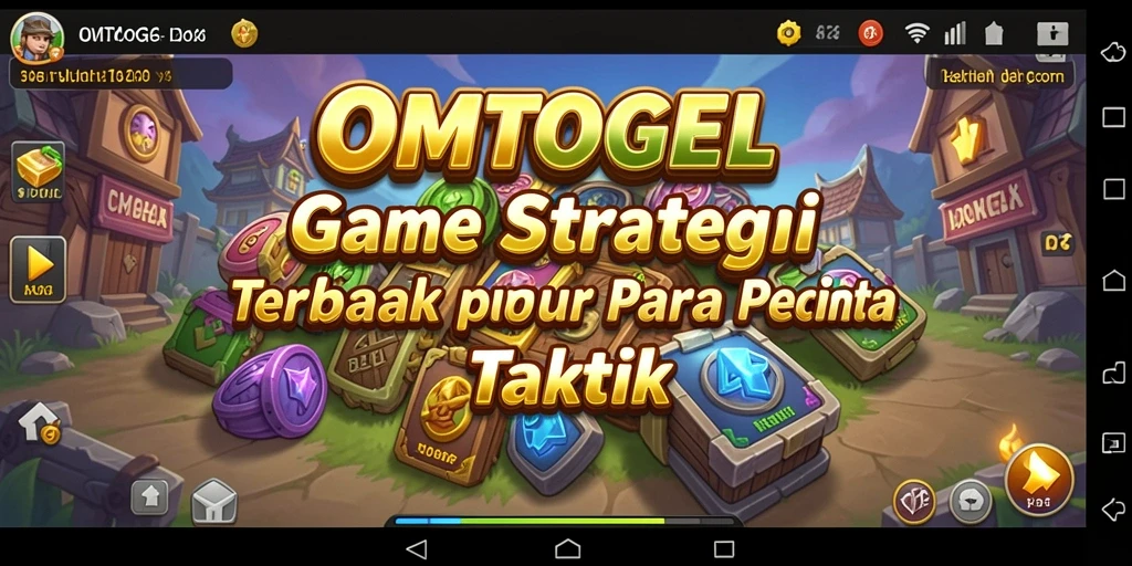 Tampilan gameplay strategis yang menegangkan dari OMTOGEL.