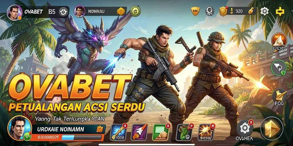 Tampilan tangkapan layar gameplay OVABET yang memukau dalam aksi.