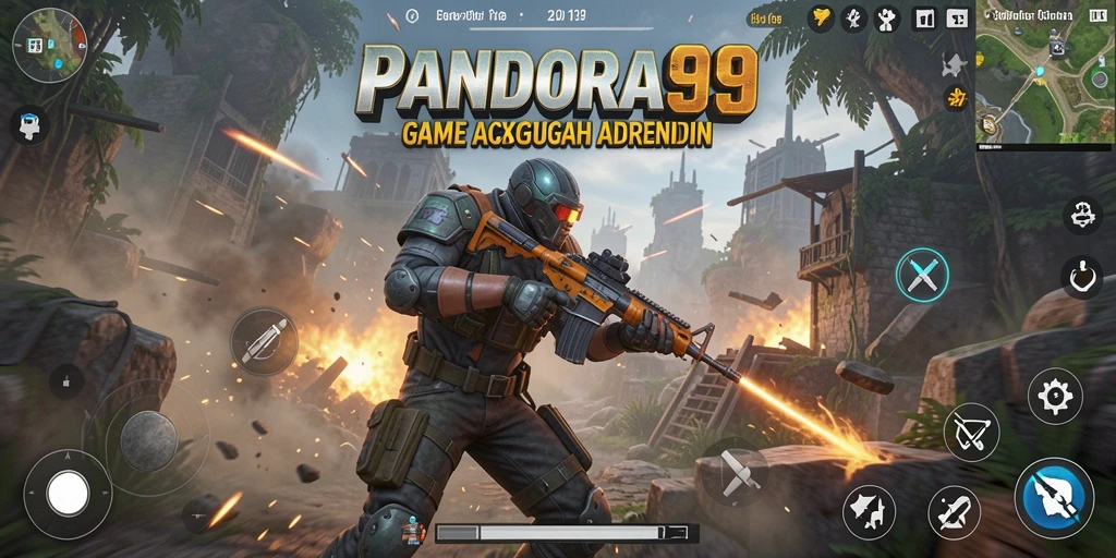 Tampilan Gameplay PANDORA99 yang mendebarkan dan penuh aksi.