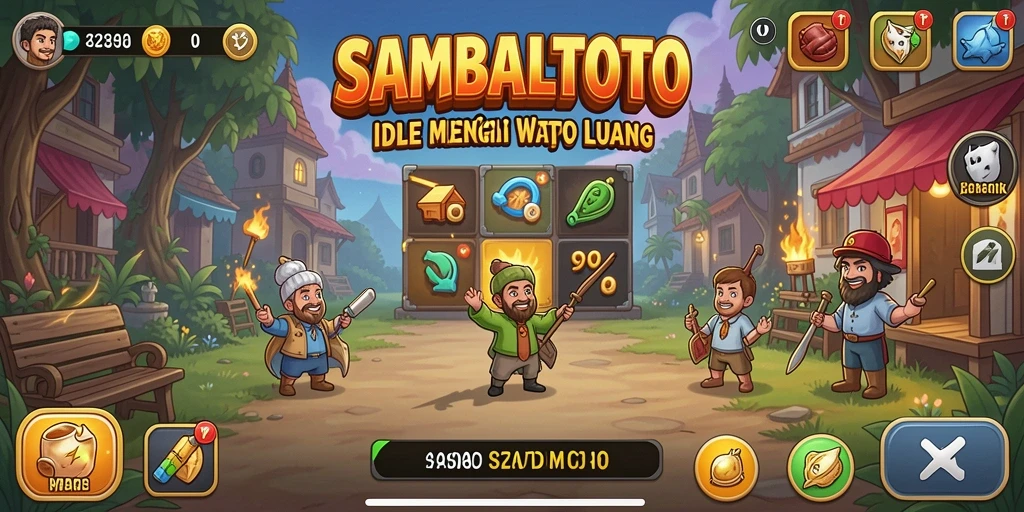 Tampilan gameplay SAMBALTOTO yang santai dan menghibur.