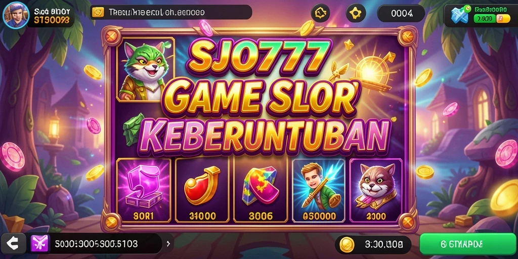 Tampilan gameplay seru dan menarik dari SJO777 yang memikat pemain.