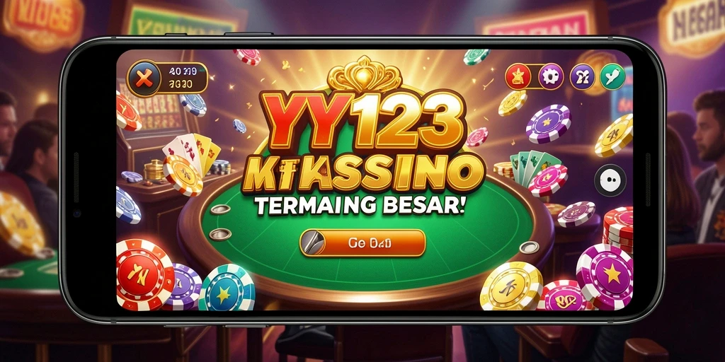Screenshoot gameplay YY123 menampilkan keseruan permainan Kasino yang menegangkan.