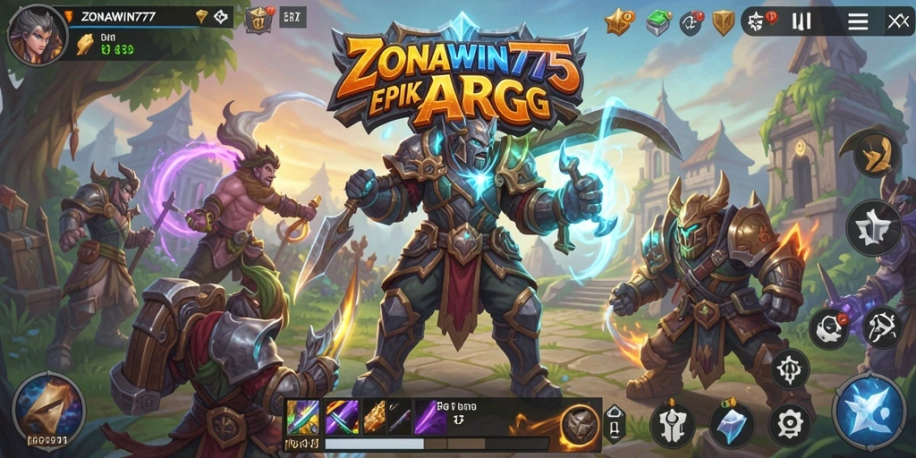 Tangkapan layar dari gameplay seru dalam ZONAWIN777.